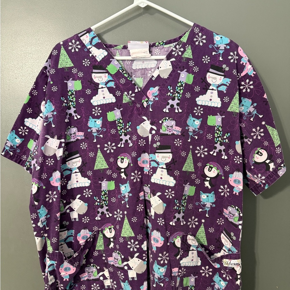 Scrub top winter design